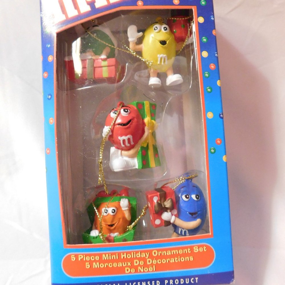 Kurt Adler M&M's Christmas Ornaments